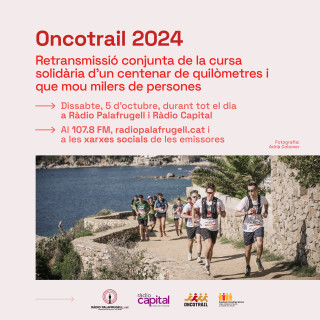 Oncotrail 2024 (20:00): arriben corredors a la meta a Palafrugell